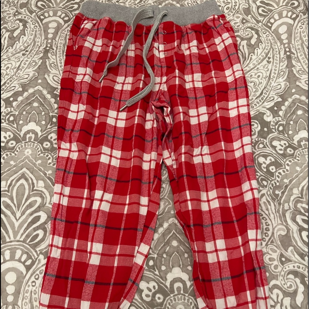 Aerie Plaid Pajama Joggers